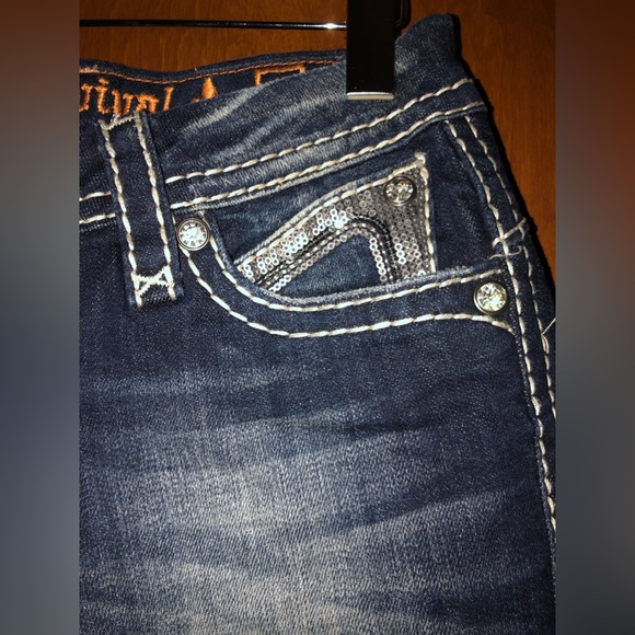 Rock Revival womens jeans Sasha straight size 28/34 - Picture 4 of 16